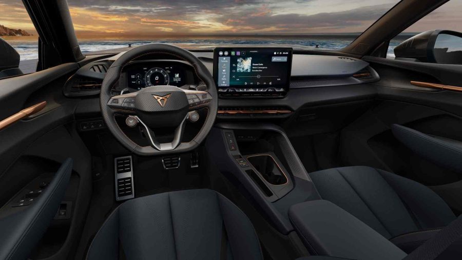 Renting Coches Baratos Cupra Terramar 1.5 TSI e-Hybrid 150kW DSG Azul Fiord