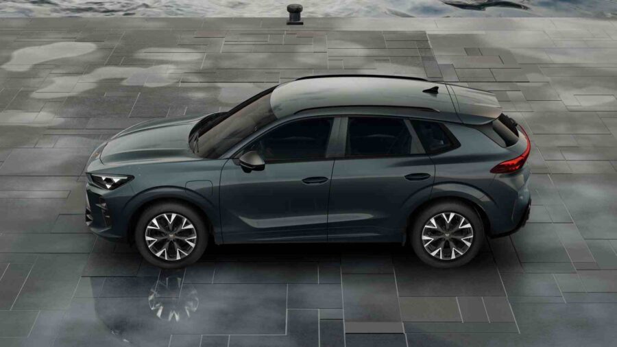 Renting Coches Baratos Cupra Terramar 1.5 TSI e-Hybrid 150kW DSG Azul Fiord