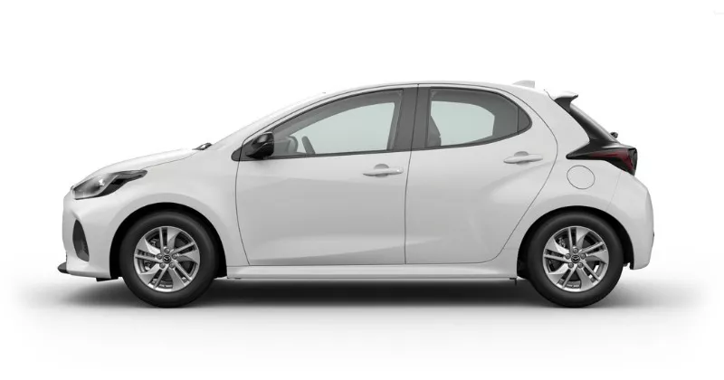 Renting Coches Baratos Mazda 2 Hybrid 1.5 CVT Centre-Line Lunar White