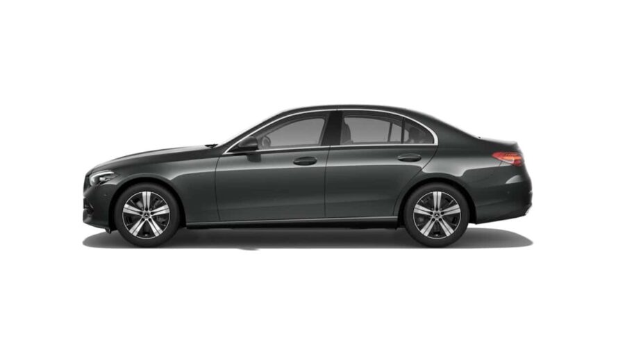 Renting Coches Baratos Mercedes Benz Clase C 200 Gris Grafito