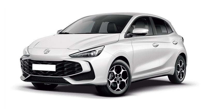 Renting Coches Baratos MG 3 1.5 Hybrid+ Comfort Blanco sólido