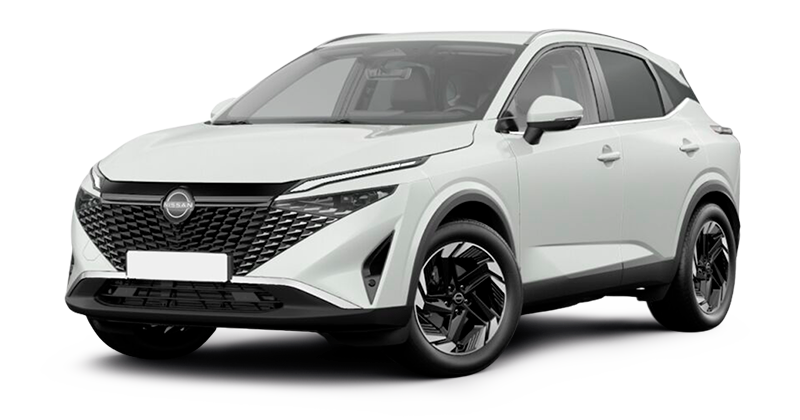 Renting Coches Baratos Nissan Qashqai E-Power Automático N-Connecta Kori White
