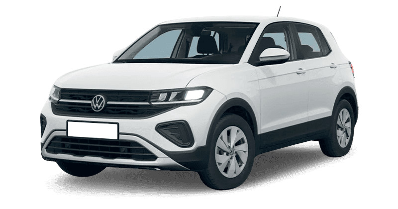 Renting Coches Baratos Volkswagen T-Cross 1.0 TSI Man. Mas Blanco