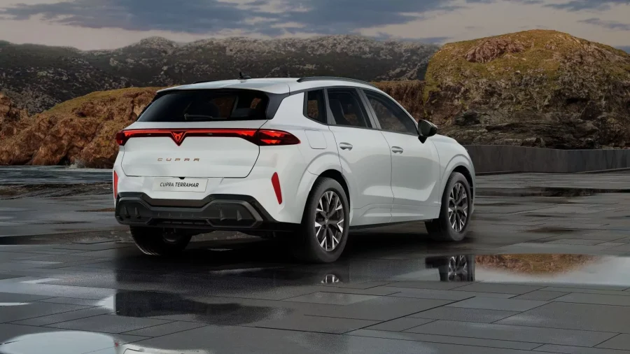 Renting Coches Baratos Cupra Terramar 1.5 eTSI 110kW DSG Blanco Glacial (Metalizado)