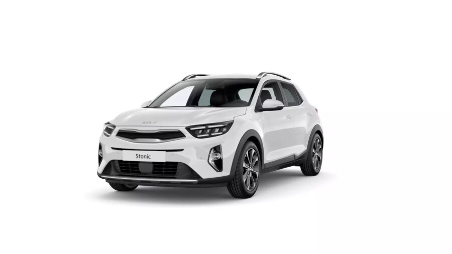 Renting Coches Baratos Kia Stonic 1.0 T-GDi MHEV Concept Clear White, Signal Red, Sparking Silver