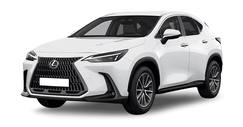 Renting Coches Baratos Lexus NX PHEV 450h+ Premium+ 4WD Blanco Nova, Titanium, Gris Berlín, Verde Oliva, Negro Graphite, Rojo Sonic