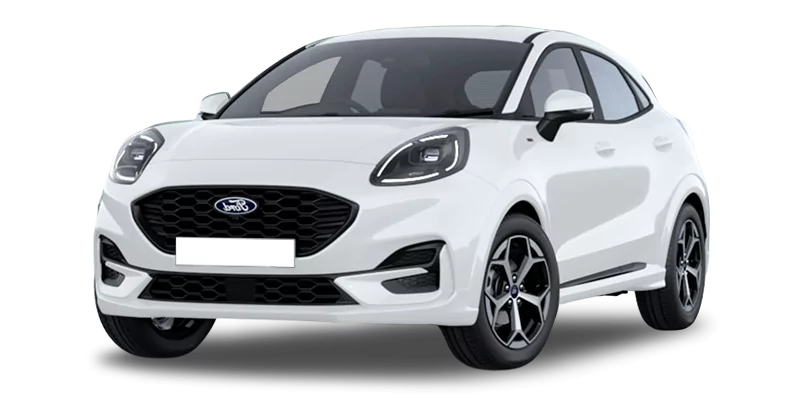 Renting Coches Baratos 1.0 EcoBoost MHEV ST-Line Blanco, Gris Cactus