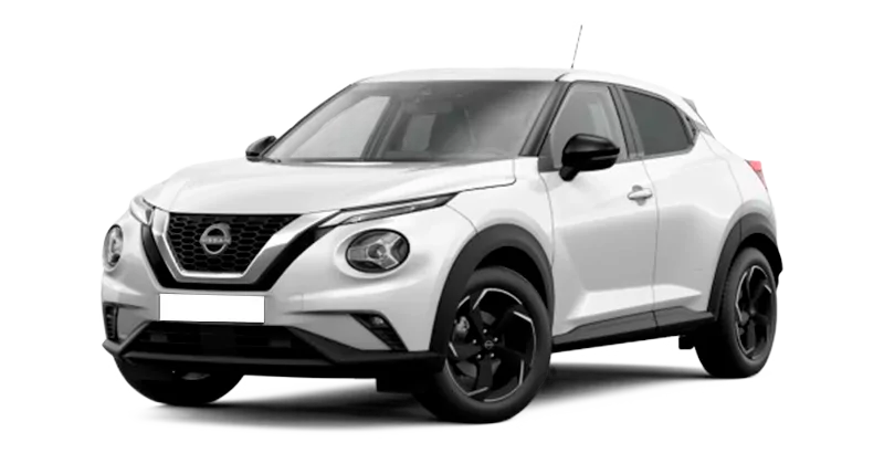 Renting Coches Baratos Nissan Juke DIG-T 84kW 6M/T Acenta Sapporo White