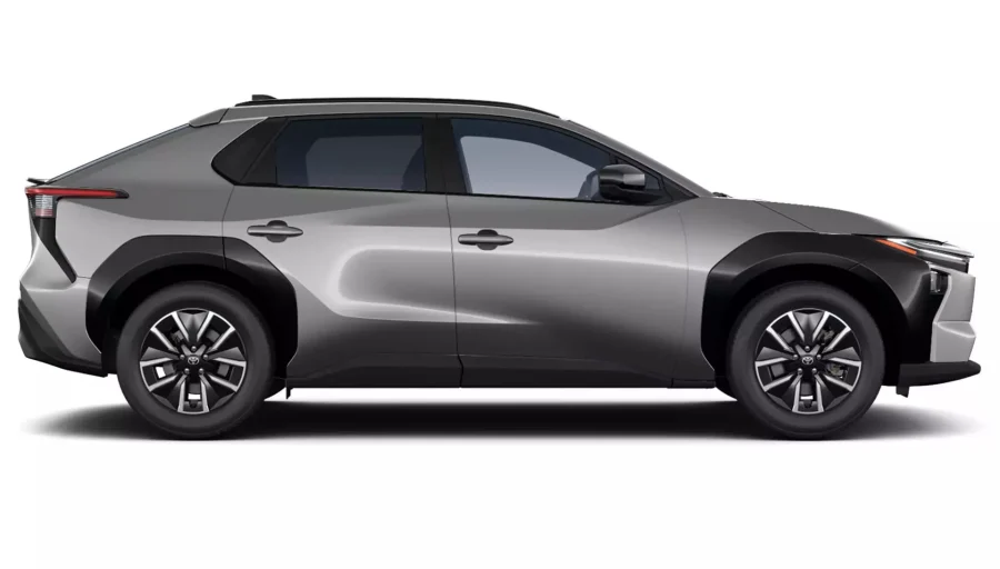 Renting Coches Baratos Toyota bZ4X 200E 4×2 Advance Gris Átomo