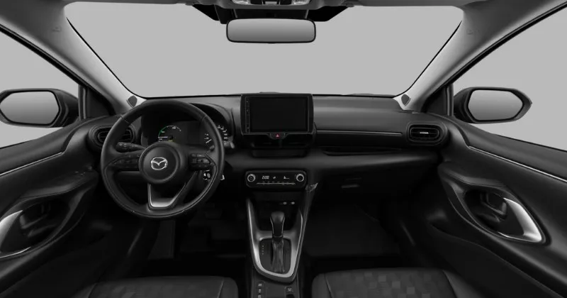 Renting Coches Baratos Mazda 2 1.5 Hybrid Prime-Line Blanco