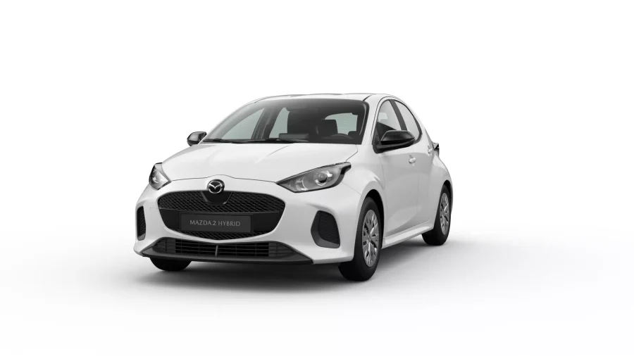 Renting Coches Baratos Mazda 2 1.5 Hybrid Prime-Line Blanco