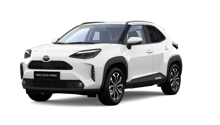 Renting Coches Baratos Toyota Yaris Cross Hybrid 130 e-CVT 5P Active Blanco Classic