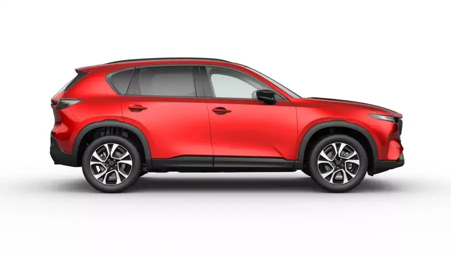 Renting Coches Baratos Mazda CX-5 2.5 Sky MHEV AT FWD Exclusive-Line Soul Red Crystal, Machine Gray
