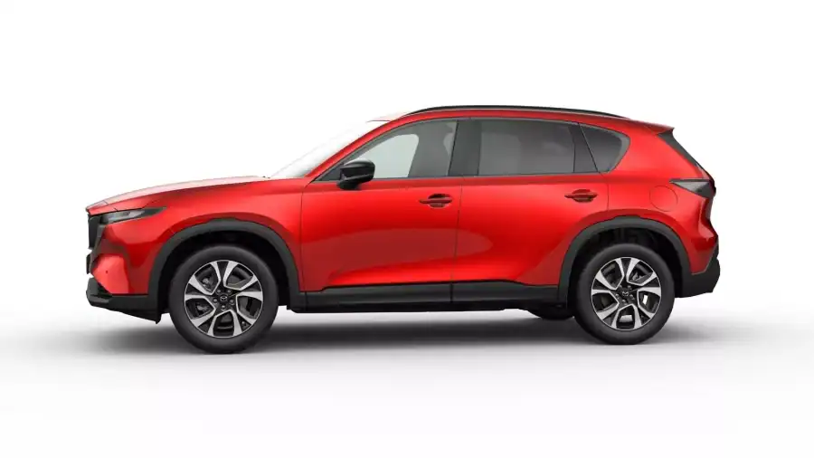 Renting Coches Baratos Mazda CX-5 2.5 Sky MHEV AT FWD Exclusive-Line Soul Red Crystal, Machine Gray