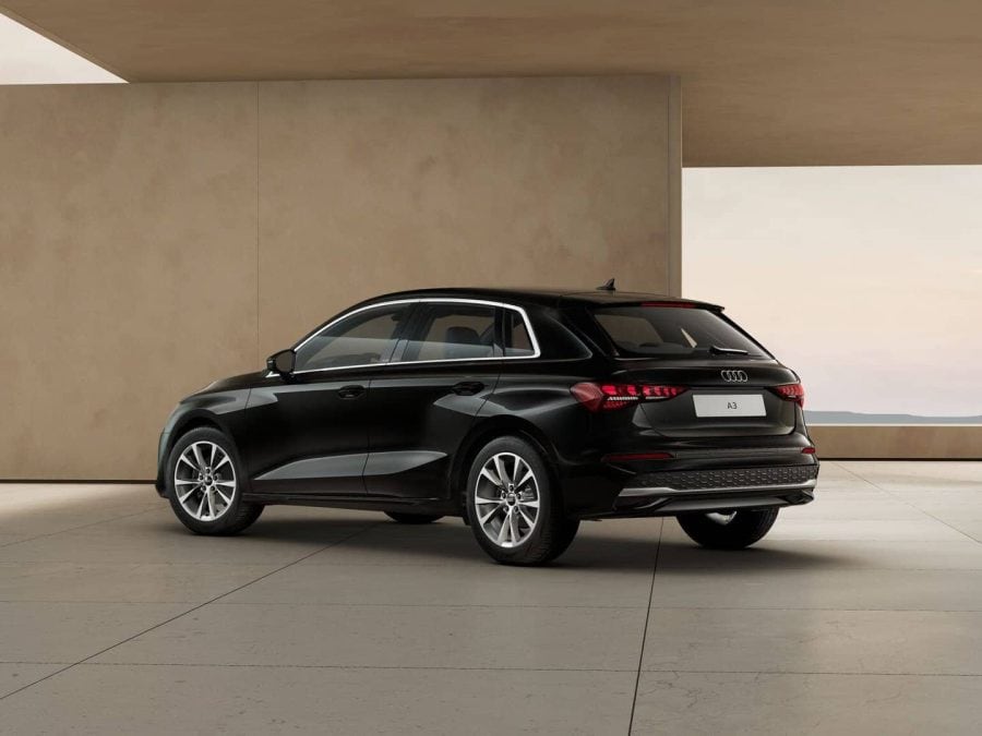 Renting Coches Baratos Audi A3 Sportback TFSi 85kW 6vel Advanced Negro