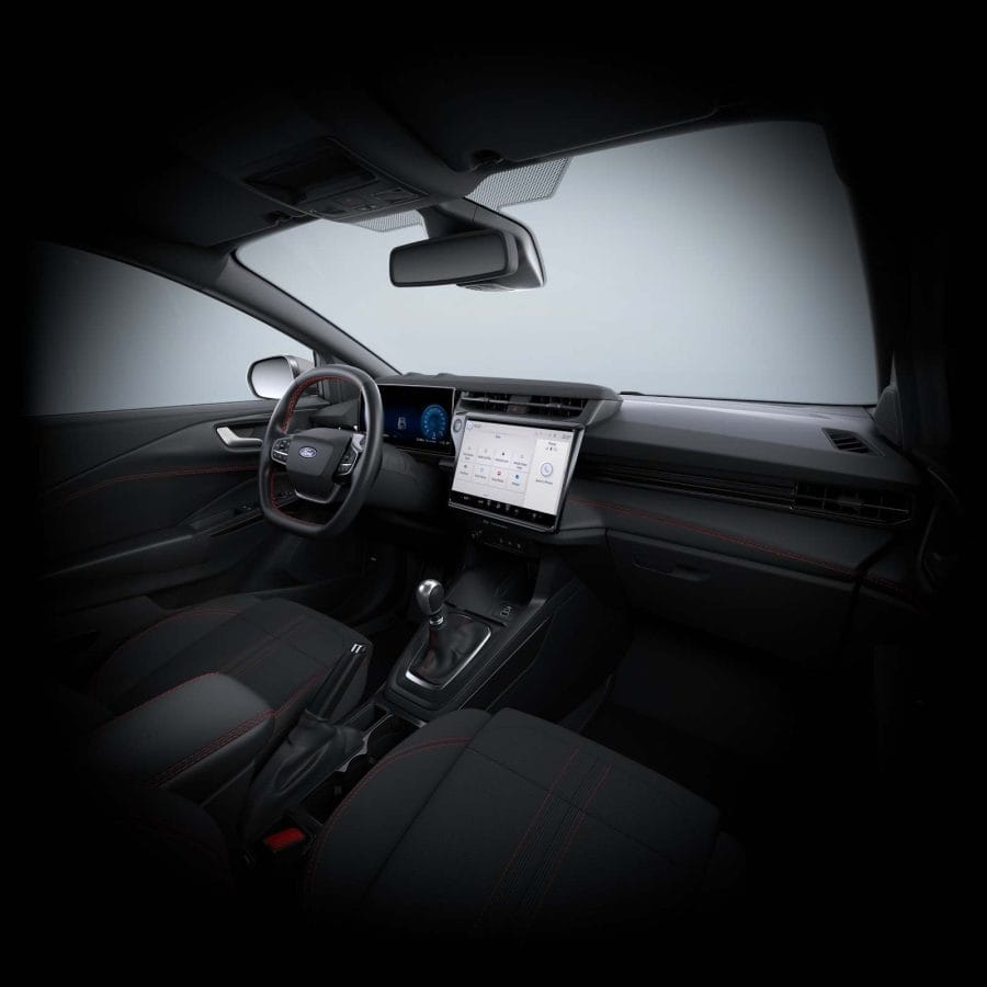 Renting Coches Baratos Ford Puma 1.0 EcoBoost MHEV ST-Line Blanco, Gris Cactus