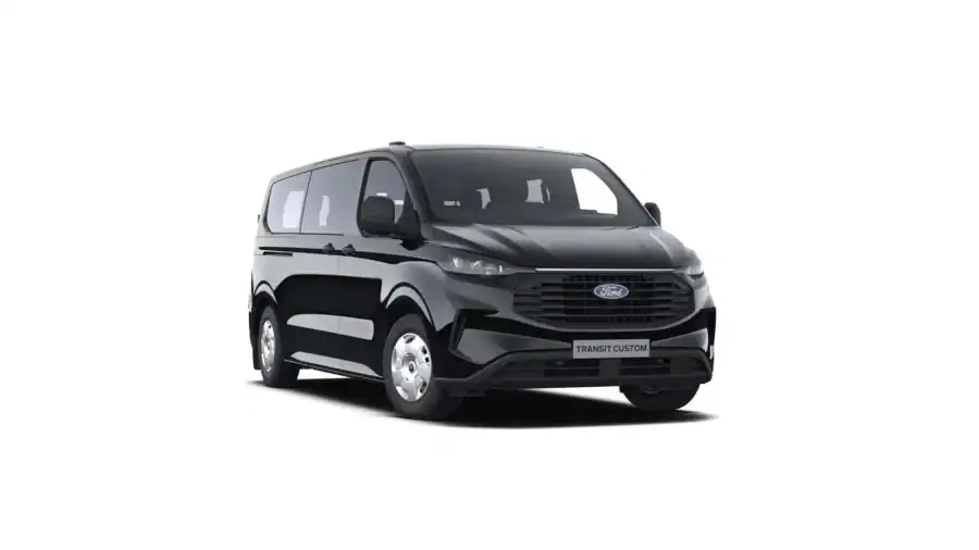 Renting Coches Baratos Ford Transit Custom Kombi 2.0 EcoBlue Auto. 320 L2 Trend Negro