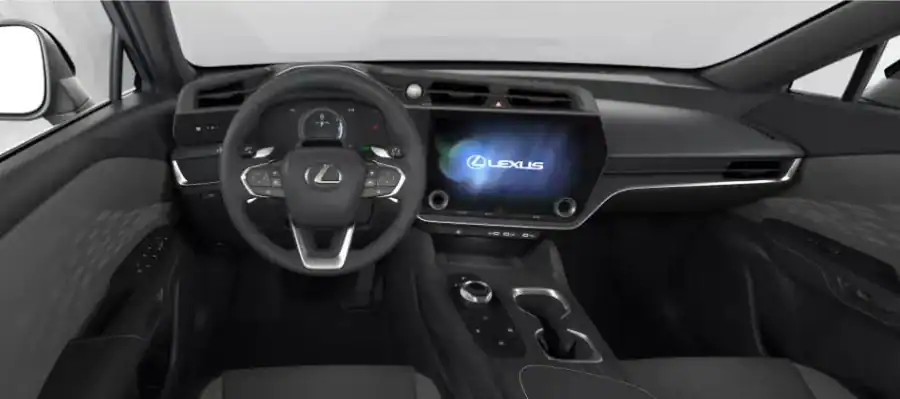 Renting Coches Baratos Lexus RZ 350e e-Premium Efficiency Iridio Sonic, Gris Berlin, Blanco Perla