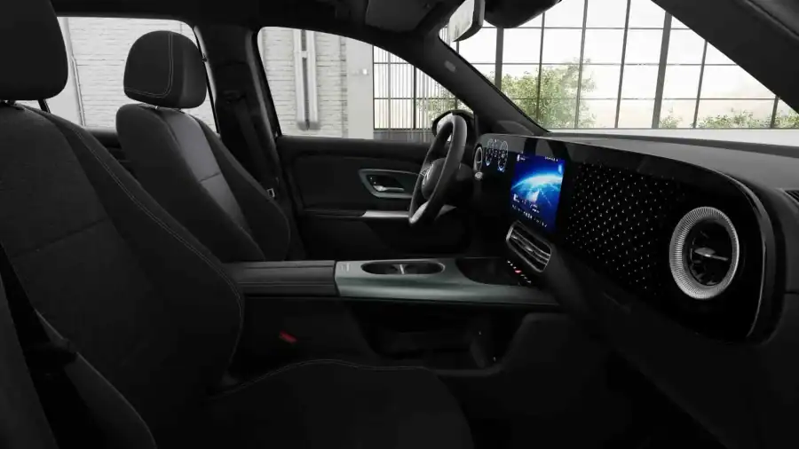 Renting Coches Baratos Mercedes Benz GLB 250+ EQ Negro Cosmo