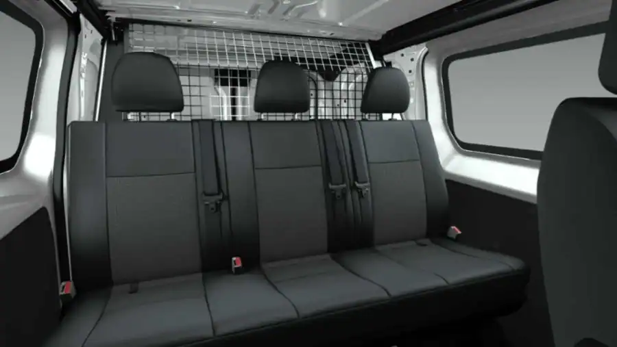 Renting Coches Baratos Opel Vivaro Doble Cabina 6 Plazas M Blanco
