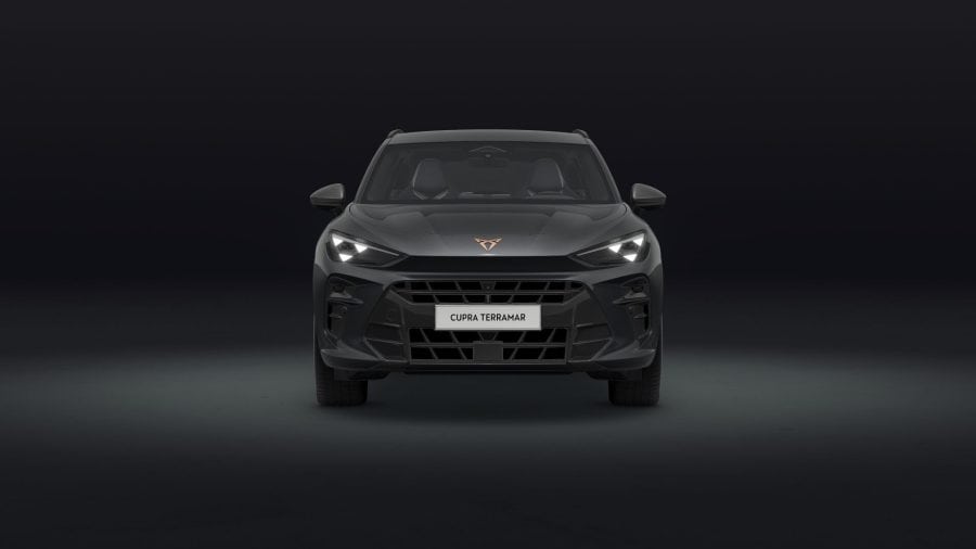 Renting Coches Baratos Cupra Terramar 1.5 eTSI DSG Gris Timanfaya