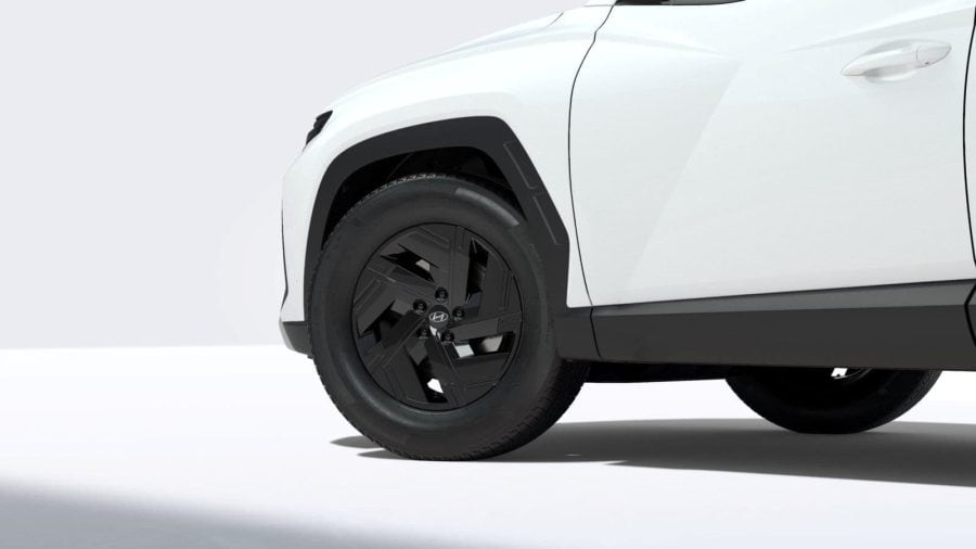 Renting Coches Baratos Hyundai Tucson 1.6T HEV AT Black Line Atlas White