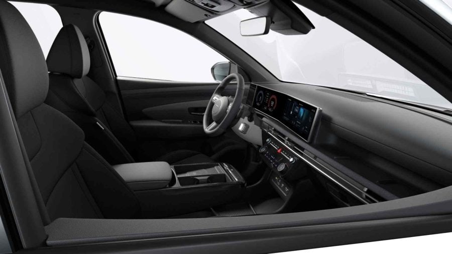 Renting Coches Baratos Hyundai Tucson 1.6T HEV AT Black Line Atlas White