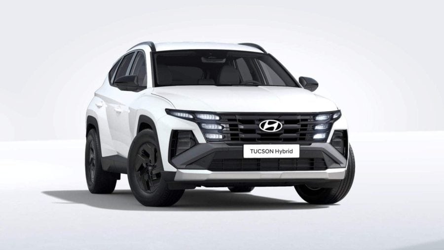 Renting Coches Baratos Hyundai Tucson 1.6T HEV AT Black Line Atlas White
