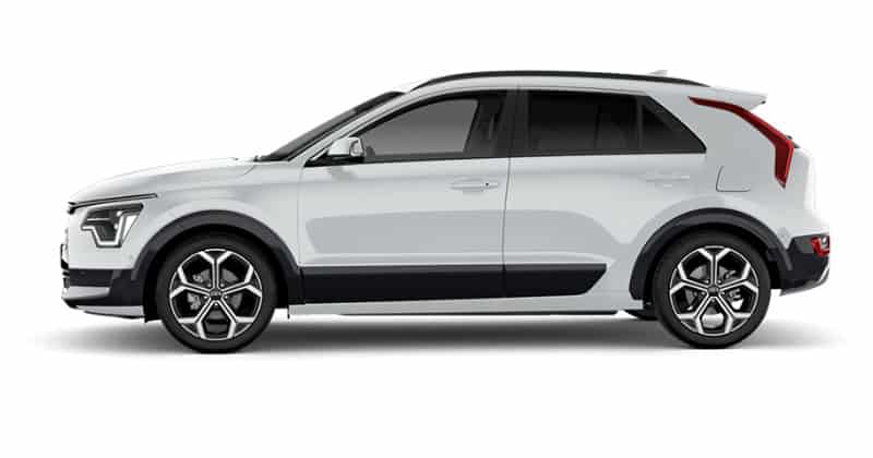 Renting Coches Baratos Kia Niro 1.6 GDi HEV Concept Clear White