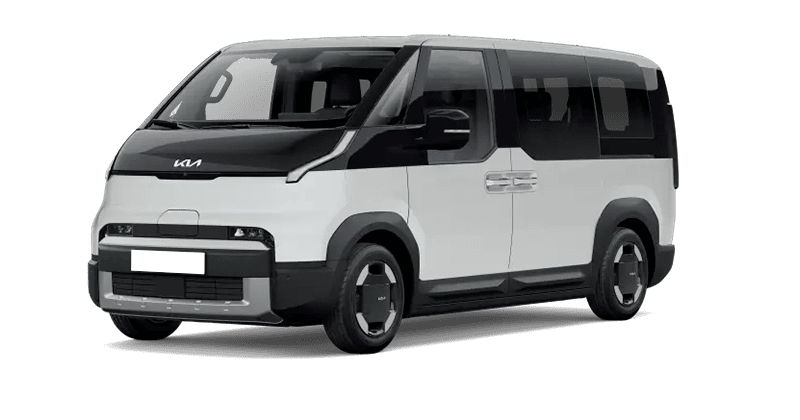 Renting Coches Baratos Kia PV5 Passenger L2 H1 LR Plus Clear White, Steel Gray, Aurora Black