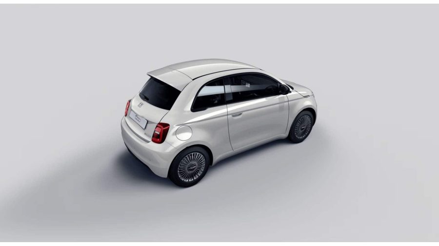 Renting Coches Baratos Fiat 500 MHEV Business Blanco Gelato