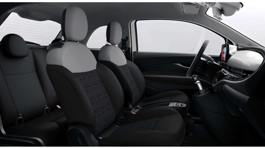 Renting Coches Baratos Fiat 500 MHEV Business Blanco Gelato