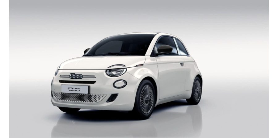 Renting Coches Baratos Fiat 500 MHEV Business Blanco Gelato