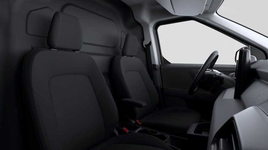 Renting Coches Baratos Ford TRANSIT COURIER Van BEV 54kWh 100kW Trend Auto Blanco