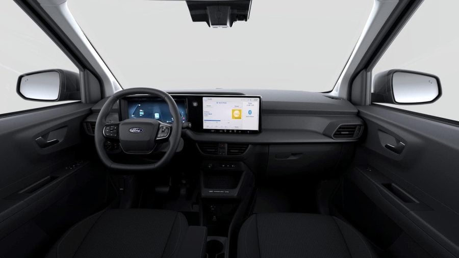 Renting Coches Baratos Ford TRANSIT COURIER Van BEV 54kWh 100kW Trend Auto Blanco