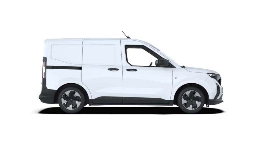Renting Coches Baratos Ford TRANSIT COURIER Van BEV 54kWh 100kW Trend Auto Blanco