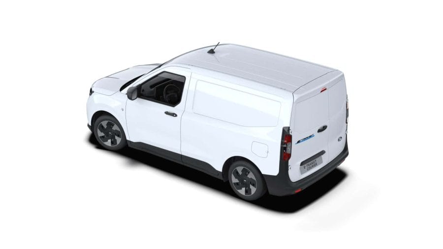 Renting Coches Baratos Ford TRANSIT COURIER Van BEV 54kWh 100kW Trend Auto Blanco