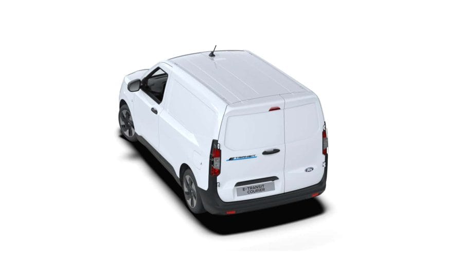 Renting Coches Baratos Ford TRANSIT COURIER Van BEV 54kWh 100kW Trend Auto Blanco