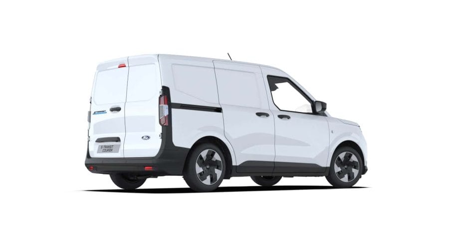 Renting Coches Baratos Ford TRANSIT COURIER Van BEV 54kWh 100kW Trend Auto Blanco