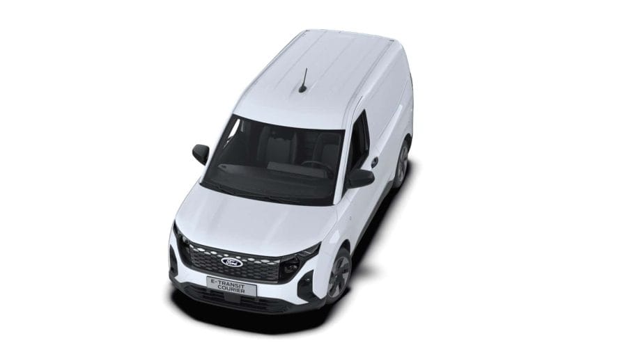 Renting Coches Baratos Ford TRANSIT COURIER Van BEV 54kWh 100kW Trend Auto Blanco