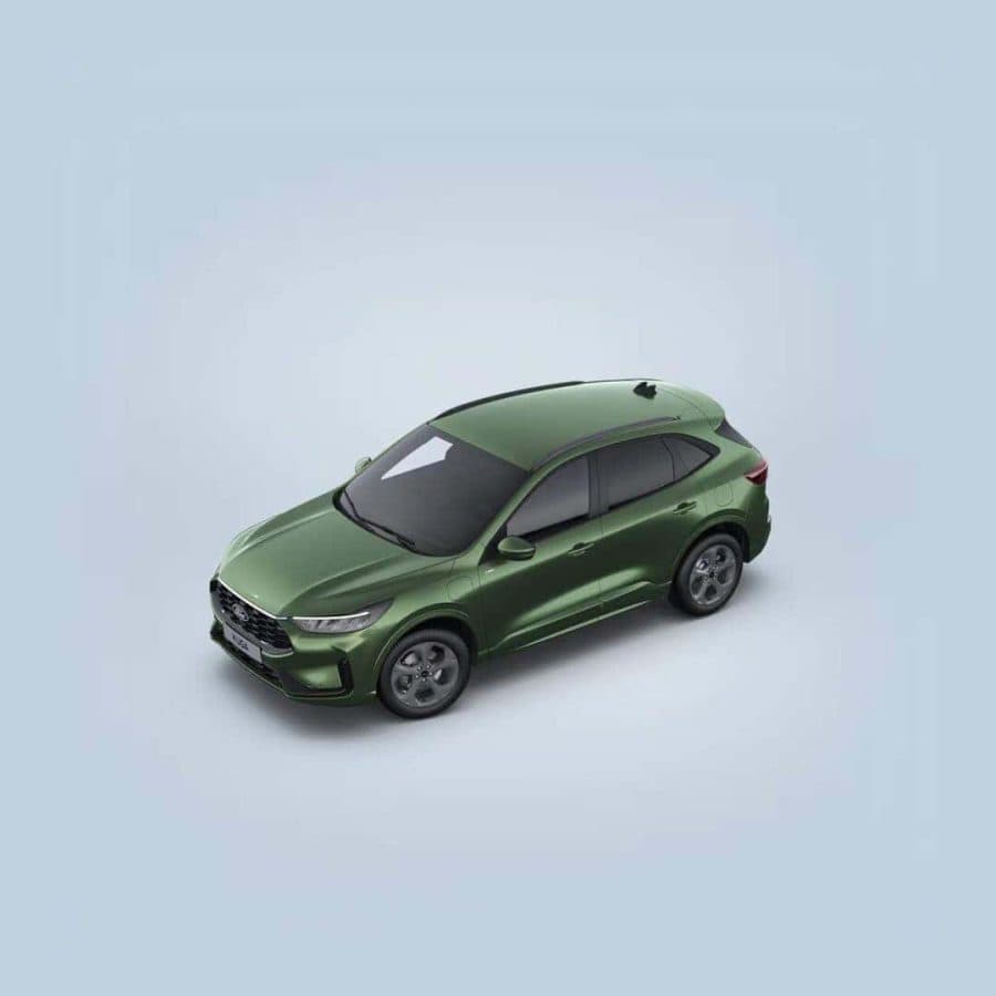 Renting Coches Baratos Ford Kuga 2.5 PHEV Duratec ST-Line Verde Bursting, Blanco Frozen, Plata Solar, Negro Agate