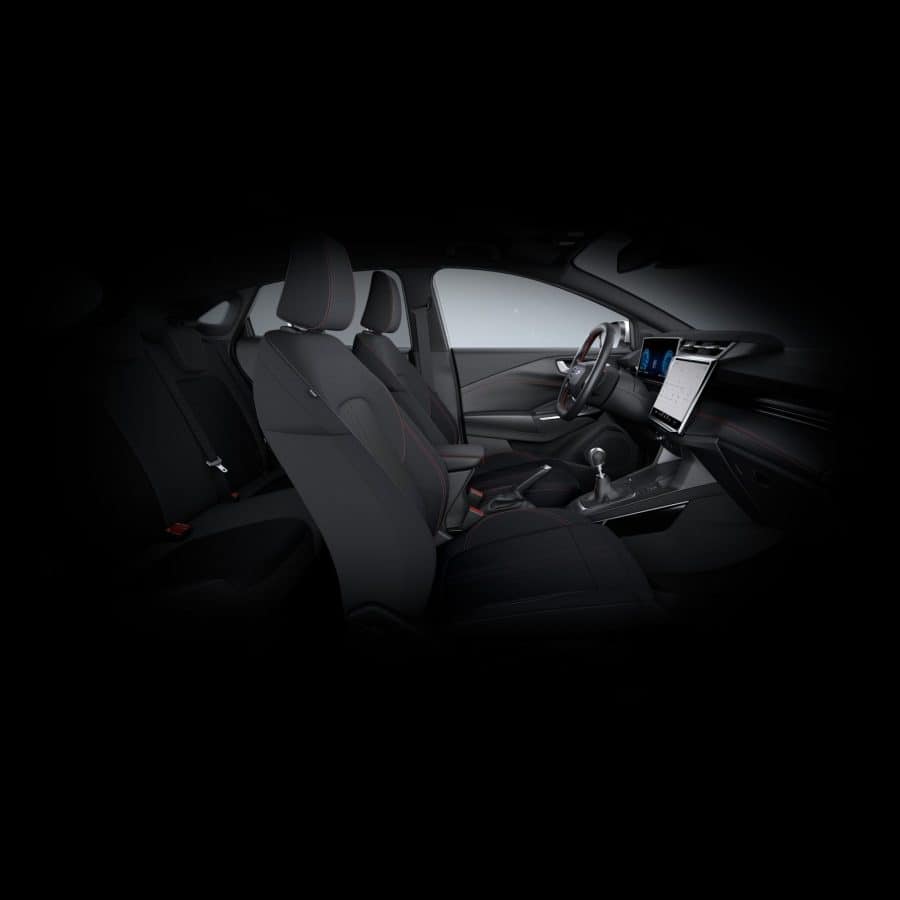 Renting Coches Baratos Ford Puma 1.0 EcoBoost MHEV ST-Line Gris Cactus, Blanco