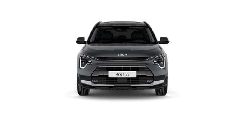 Renting Coches Baratos Kia Niro 1.6 GDi HEV 102kW Drive Gris, Blanco