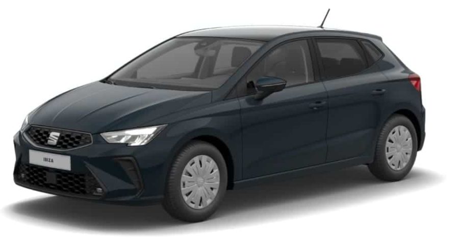 Renting Coches Baratos Seat Ibiza + 1.0 MPI 59kW Azul Fiord