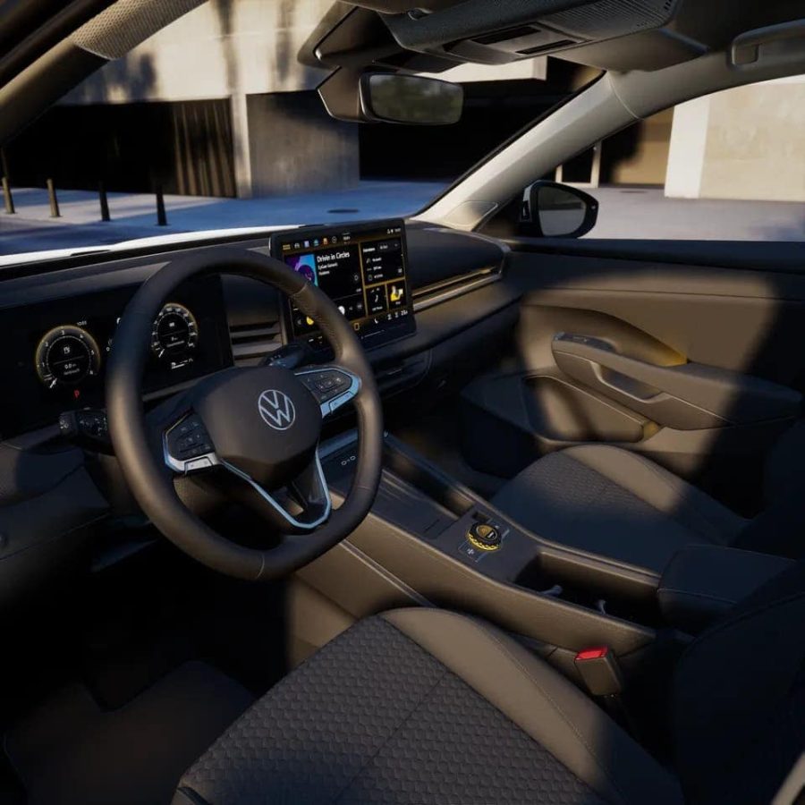 Renting Coches Baratos Volkswagen T-Roc 1.5 eTSI 85kW DSG MAS Blanco Punto, Gris Lobo