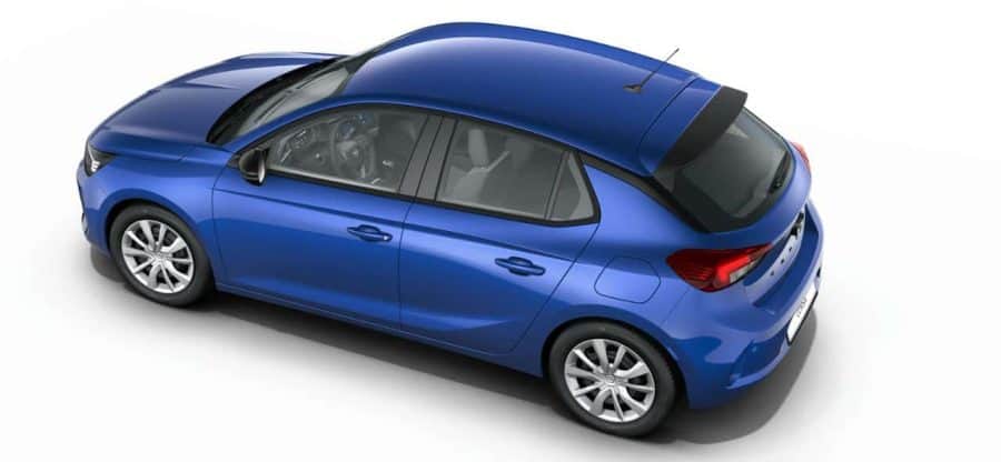 Renting Coches Baratos Opel Corsa 1.2T XHL Edition Azul Metalizado