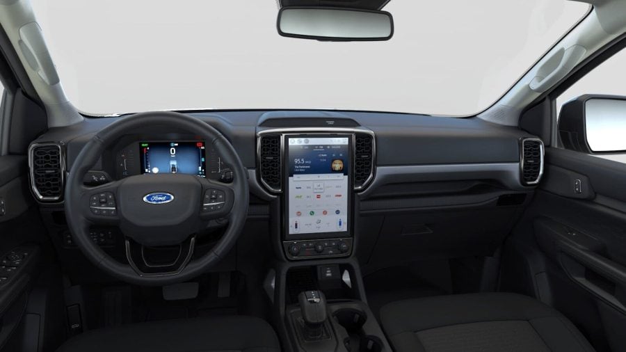 Renting Coches Baratos Ford Ranger XLT Doble Cabina 2.3 TIVCT PHEV Auto. Blanco