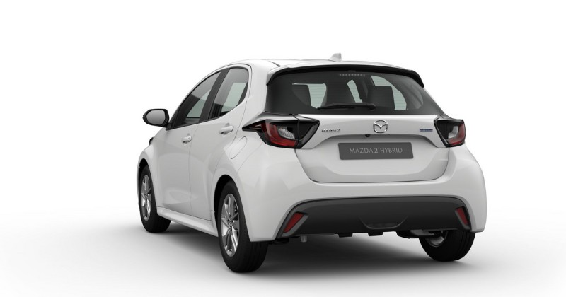 Renting Coches Baratos Mazda 2 1.5 CVT Centre-Line Lunar White