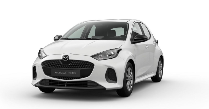 Renting Coches Baratos Mazda 2 1.5 CVT Centre-Line Lunar White