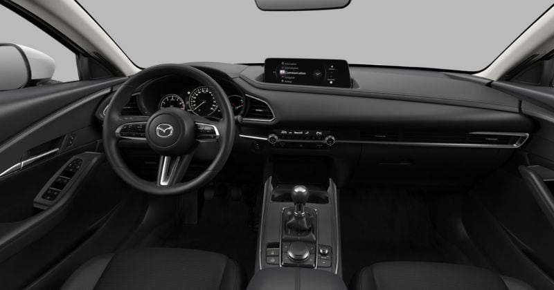 Renting Coches Baratos Mazda CX-30 2.5 e-SKYACT G MHEV Centre-Line Arctic White